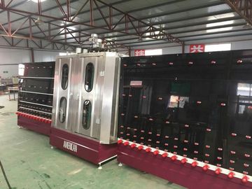 China Automatischer Edelstahl-niedrig--e Gläserspüler, Flachglaswaschmaschine fournisseur