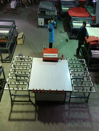 China 6 Paare der Simplex-erhitzte Rollen-Presse-Tabelle-1000mm maximale Glasbreiten- fournisseur