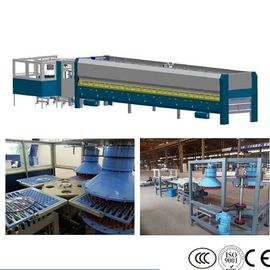 China Topf-Deckel-ausgeglichenes Glas-Maschine, Kochgeschirr-Spitzenglas, das Maschinerie verarbeitet fournisseur