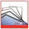 Wasserdichte strukturelle Butyldoppelverglasungs-Distanzscheiben für Fenster, Schwarzes/Grau fournisseur