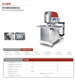 China Elektronische Skala-Glasbohrmaschine, Glasloch, das Maschine eine Achse macht fournisseur