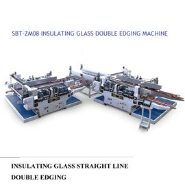 China Isolierende Glasgerade doppelte Edger-Maschinen-GlasHochleistung, Gerade doppelte Edger-Glasmaschine fournisseur