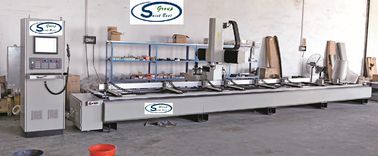 China CER Weisen-Strecken-Vorhang-Spielautomat der Aluminiumfenster-Maschinerie-540mm Y fournisseur