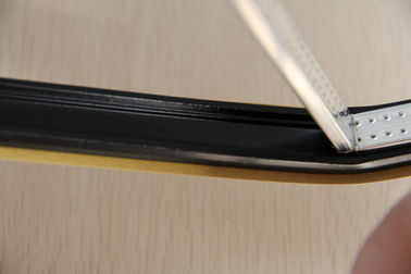 Flexdichtungs-warmes Rand-Distanzscheiben-System des Schwarz-12mm Deco mit Nut fournisseur