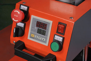 Doppelte Wärmeübertragungs-Flachbettmaschine 60*70cm Staion pneumatische fournisseur