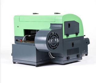 Leder/PVC/ABS CMYK 4W hoher UVdrucker Genauigkeits-LED mit EpsonDX5 geht 100cm × 75cm × 52cm voran fournisseur