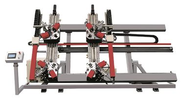 Hauptaluminiumfenster-Eckkräuselungsmaschine CNC vier für Fenster und Tür, Aluminiumfenster-Eckkräuselungsmaschine fournisseur
